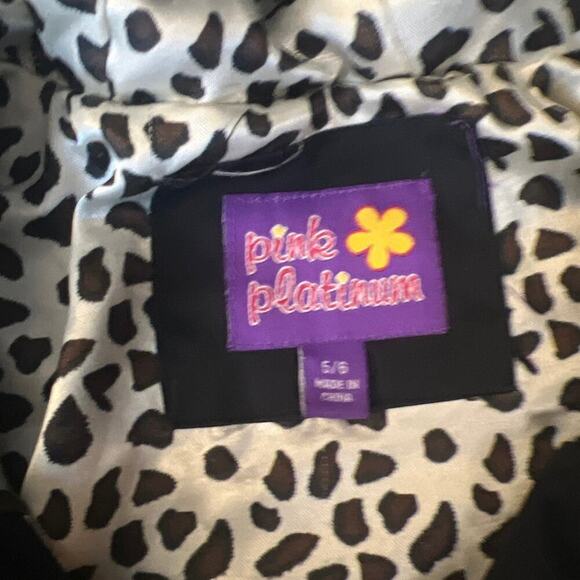 Pink Platinum Girls Black Jacket - Picture 5 of 6
